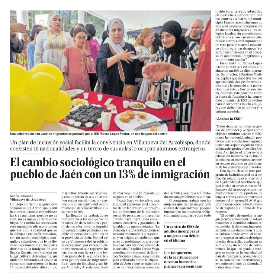 El País: Cambio sociológico tranquilo 📰